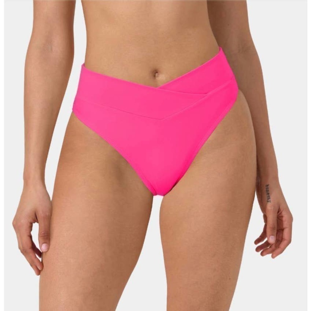 HALARA‎ SWIMWEAR Crossover Bikini Bottom Swimsuit | X-SMALL